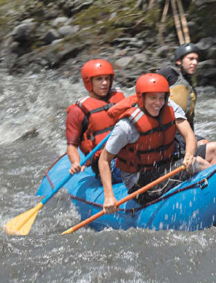 rafting