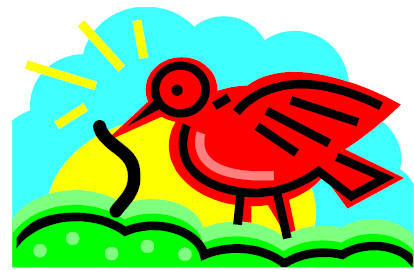 bird and worm